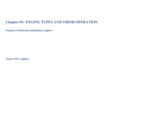 Chapter 01: Engine Types and Operation