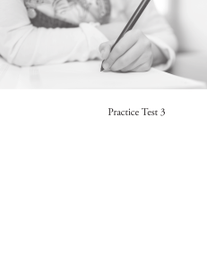 AP Statistics Practice Test 3