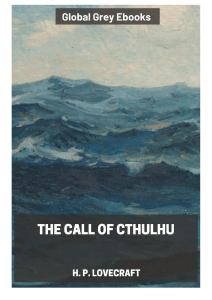 The Call of Cthulhu by H.P. Lovecraft - Global Grey Ebooks