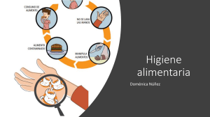 Higiene Alimentaria: Gu&iacute;a de Seguridad y Conservaci&oacute;n de Alimentos