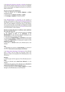 Estafa Elements & Criminal Law Notes