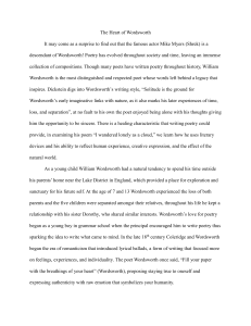 The Heart of Wordsworth: Life and Poetry of William Wordsworth