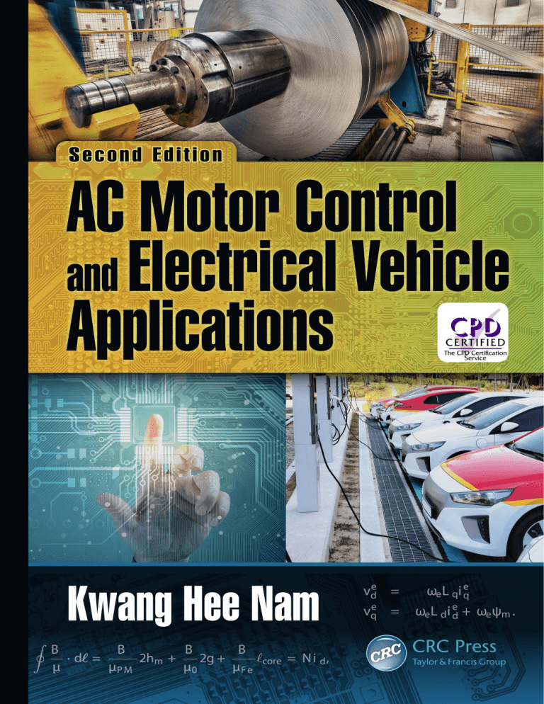 AC Motor Control and EV Applications Textbook