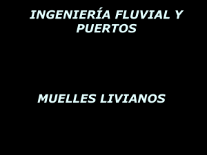 Muelles Livianos: Ingenier&iacute;a Fluvial y Puertos