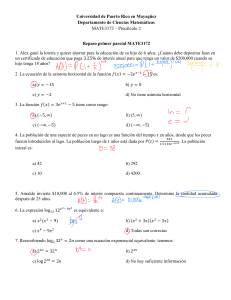 Repaso Primer Parcial MATE3172 Prec&aacute;lculo 2
