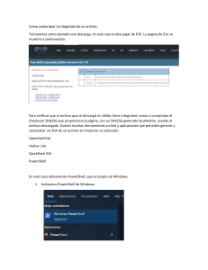 C&oacute;mo comprobar la integridad de un archivo con SHA256 y PowerShell