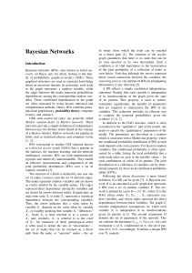 Introduction to Bayesian Networks: Probabilistic Graphical Models