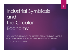 Industrial Symbiosis and Circular Economy Presentation