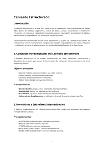 Principios de Cableado Estructurado