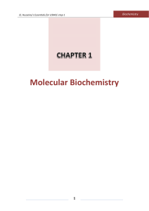 EL Husseiny's USMLE Step 1 Biochemistry: Molecular Biochemistry