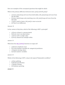 Data Science Quiz: R Programming Concepts