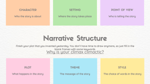 IGCSE Plot Structure Coursework: Narrative Elements Guide