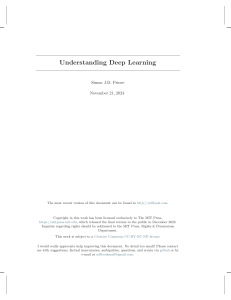 Understanding Deep Learning Textbook by Simon Prince