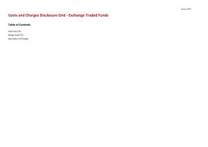 ETF Costs and Charges Disclosure Grid (Jan 2024)