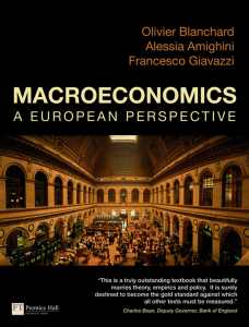 Macroeconomics: A European Perspective Textbook by Blanchard, Amighini, Giavazzi