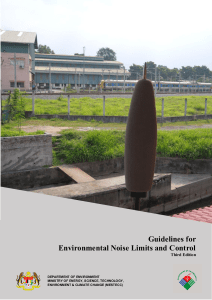 Environmental Noise Limits and Control Guidelines 2019