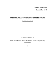B777 Autothrottle AFDS Pitch Mode Compatibility Guide