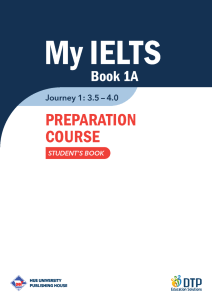 My IELTS Book 1A: Preparation Course Student's Book (3.5-4.0)