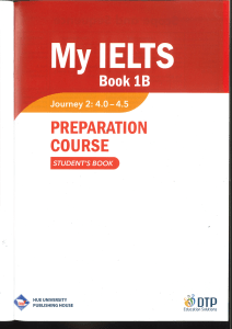 My IELTS Book 1B: IELTS Prep Course 4.0-4.5