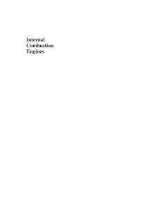 Internal Combustion Engines: Thermodynamic Properties of Fuel-Air Mixtures