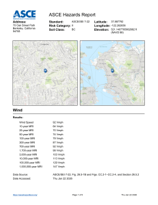 ASCE Hazards Report: Wind, Seismic, Snow Data for Berkeley, CA
