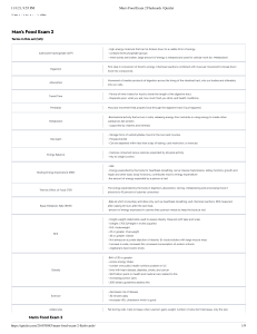 Man's Food Exam 2 Flashcards | Quizlet