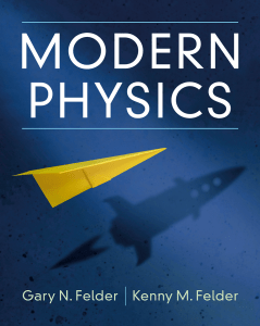 Modern Physics Textbook by Felder & Felder