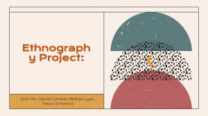 Ethnography Project: Tuyur Culture Analysis