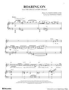 Nuty Roaring On - Wielki Gatsby Musical