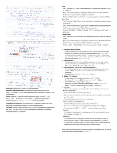 Algorithm Analysis: Dynamic Programming & Graph Theory