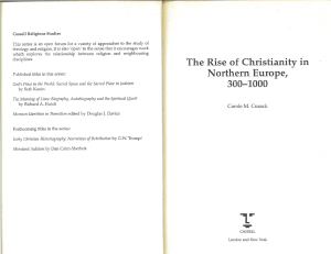 The Rise of Christianity in Northern Europe, 300-1000