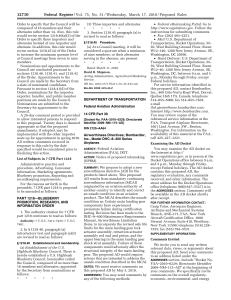 Federal Register Proposed Rules: Blueberry Council & Bombardier Airworthiness Directives (2010)