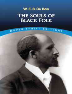 The Souls of Black Folk by W.E.B. Du Bois