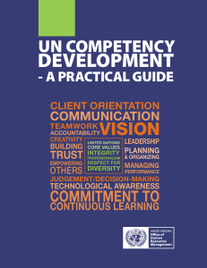 UN Competency Development Practical Guide