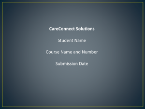 CareConnect Solutions Project Report: HIE & Tech Recommendations
