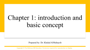 Chapter 1: Introduction to Thermodynamics