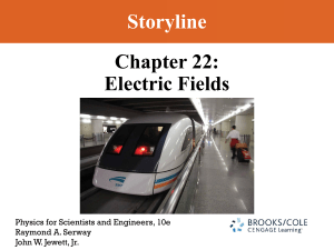 Chapter 22: Electric Fields - Physics Textbook
