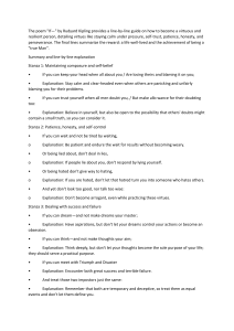 If by Rudyard Kipling Analysis