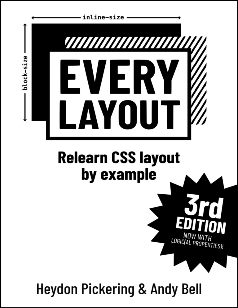 Every Layout: Relearn CSS Layout by Example (3rd Ed)