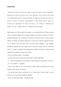 Mart&iacute;n-M&aacute;rtir: Estudio de caso psicoanal&iacute;tico