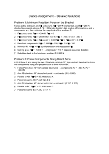 Statics Assignment: Detailed Solutions