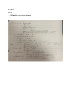 CSE 4705 HW 4: EM Algorithm, MDPs, & Imitation Learning