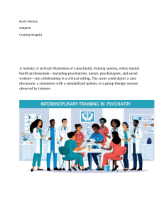 Interdisciplinary Training in Psychiatry: Collaboration in Mental Health Education