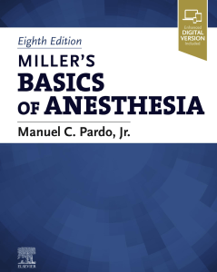 Miller's Basics of Anesthesia - 8th Edition