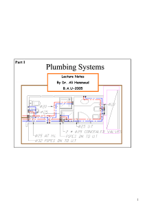 1.Plumbing Systems Design Course-