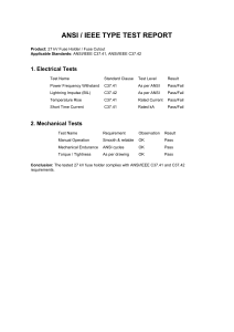 ANSI 27kV Fuse Holder Test Report Template (1)