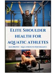 Elite Shoulder Health for Aquatic Athletes Guide