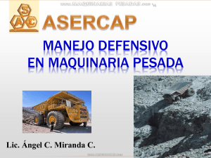 Manejo Defensivo en Maquinaria Pesada: Gu&iacute;a de Seguridad