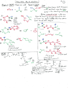 Chem 223 Pb 1A Solutions: Hemiacetal Chemistry Notes