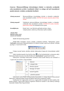 MathCAD Dasturiy Ta'minot